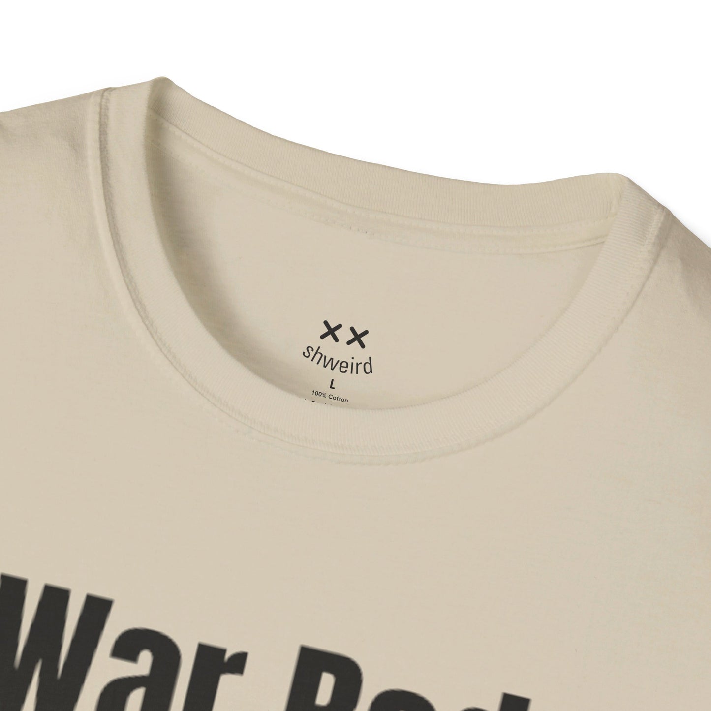 War bad, boobs good